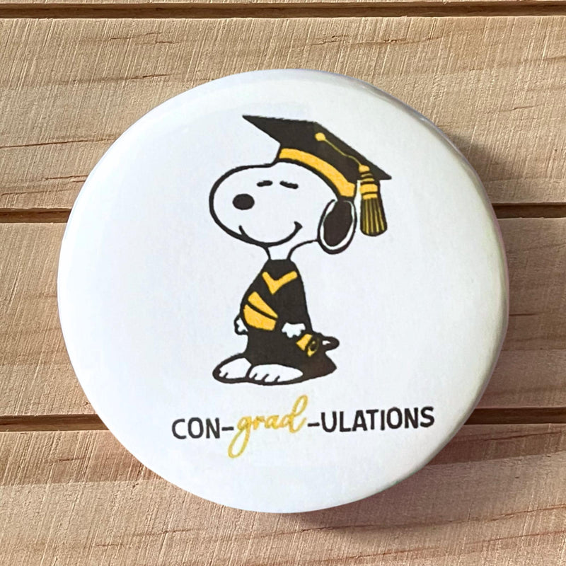 Handmade graduation cards and pin badges by Pretty Paper Pirates
