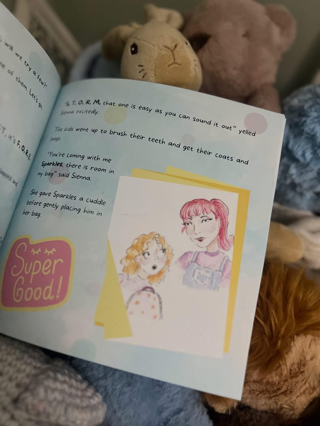 Sparkles the Worry Monster by Rosie Skye Easton