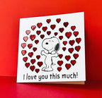 Love You This Much Card