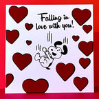 Falling In Love with You Card
