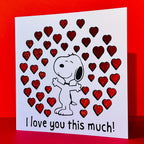 Love You This Much Card