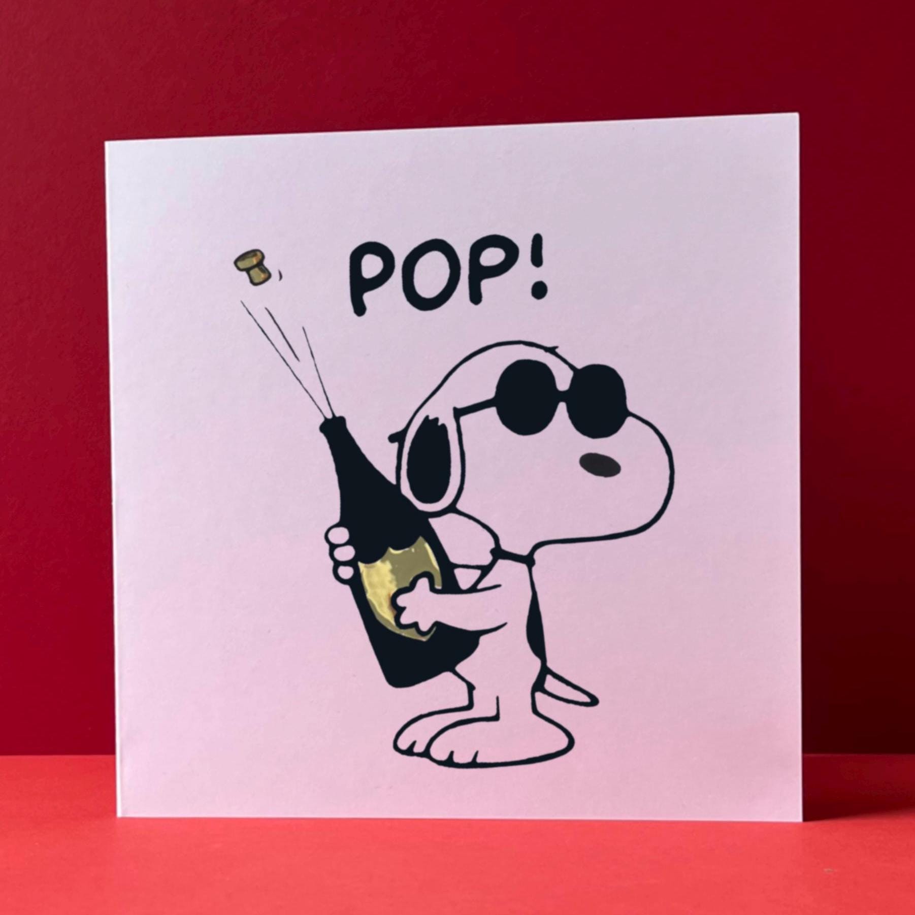 "Pop the bubbly"