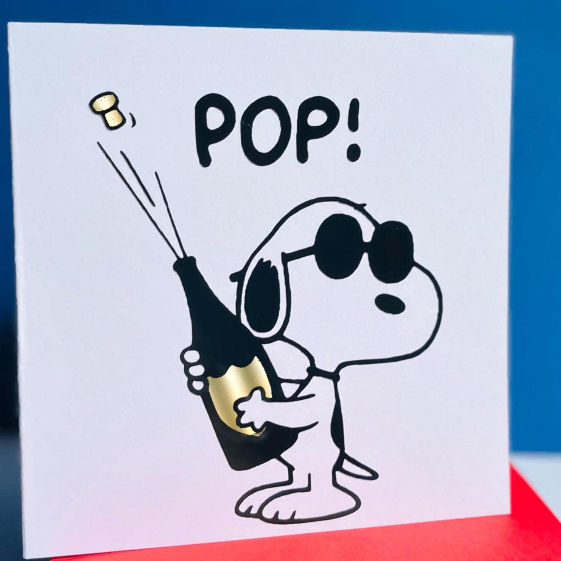 "Pop the bubbly"