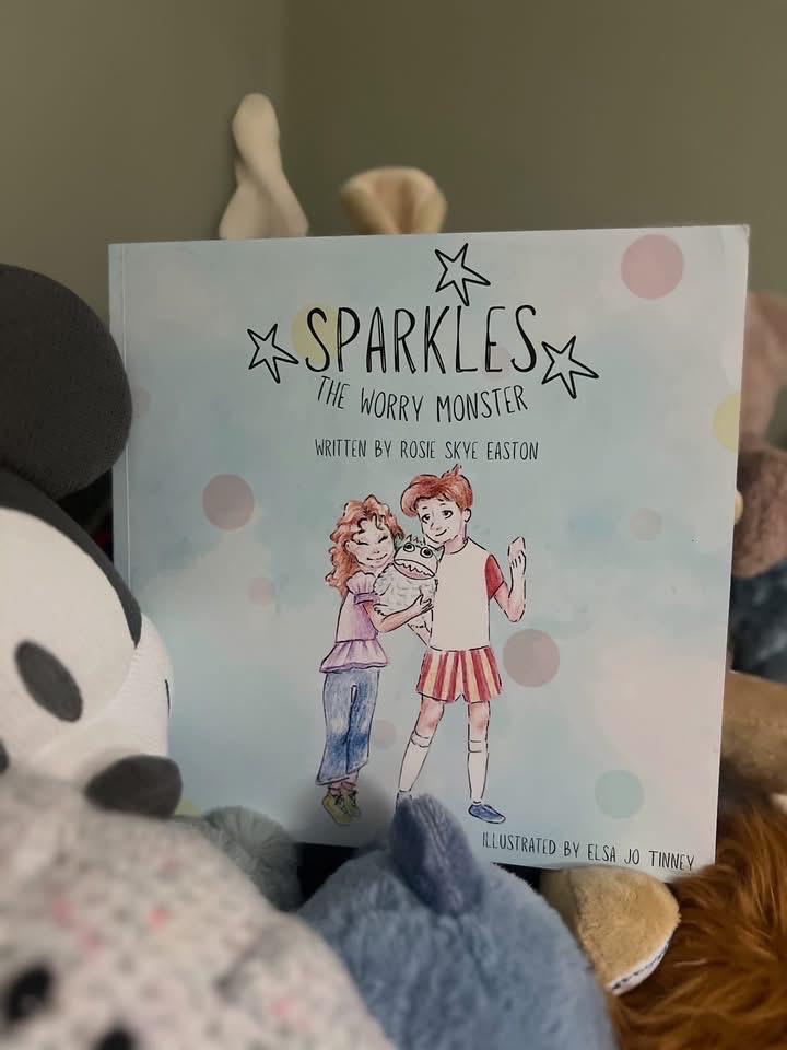 Sparkles the Worry Monster by Rosie Skye Easton