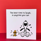 Giggles Greeting Card