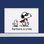 Partners In Crime Wall Art