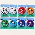 Retro Snoopy Birthday Boy Pin - Colourful Cartoon Party Badge